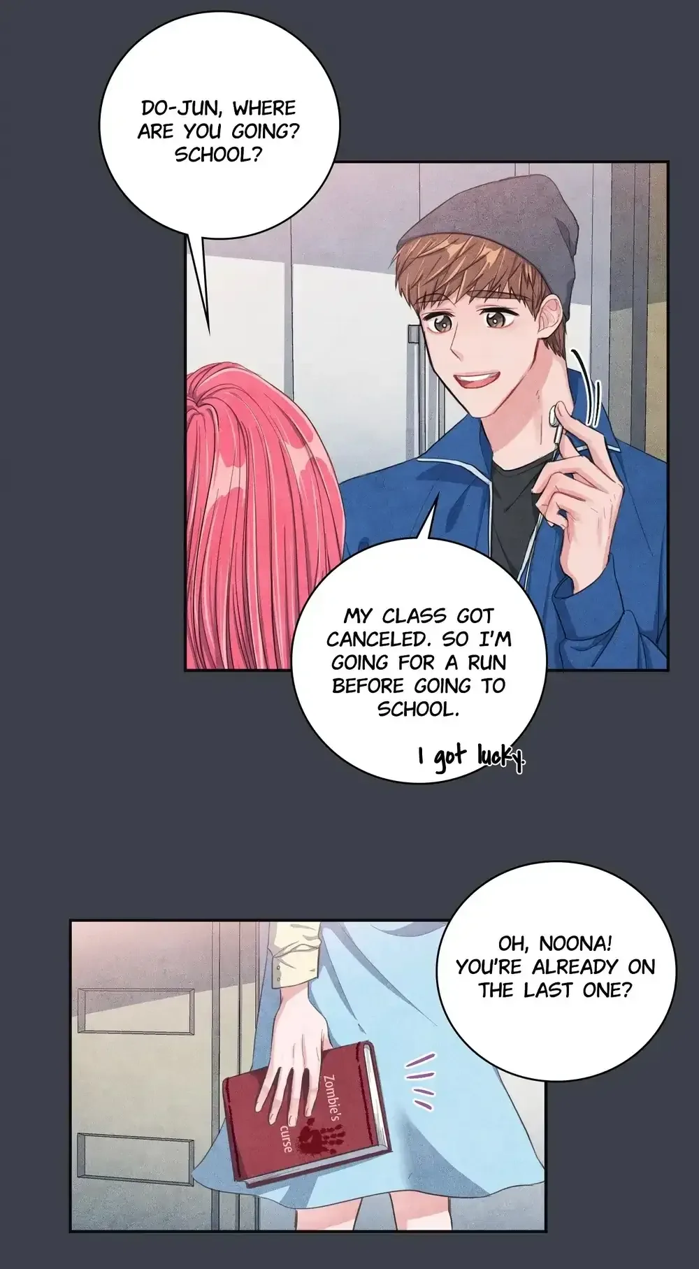 Backstage Kiss Scene Chapter 14 page 13