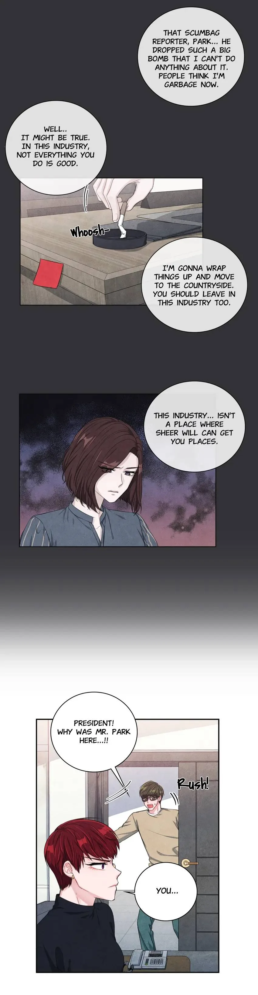Backstage Kiss Scene Chapter 16 page 13