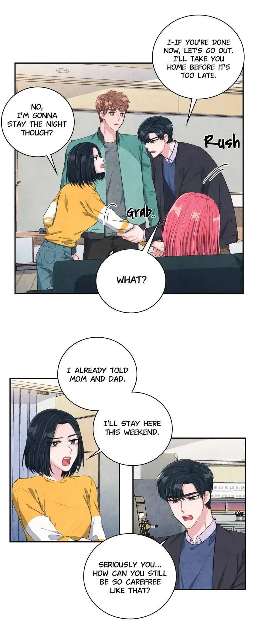 Backstage Kiss Scene Chapter 15 page 23