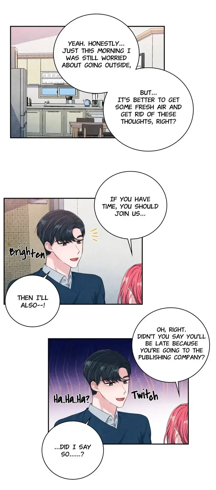 Backstage Kiss Scene Chapter 21 page 12