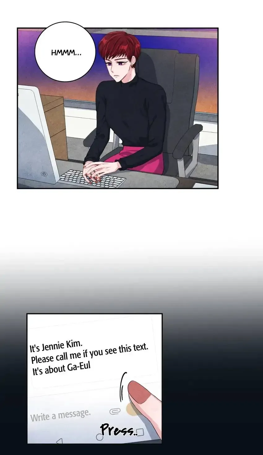 Backstage Kiss Scene Chapter 15 page 27