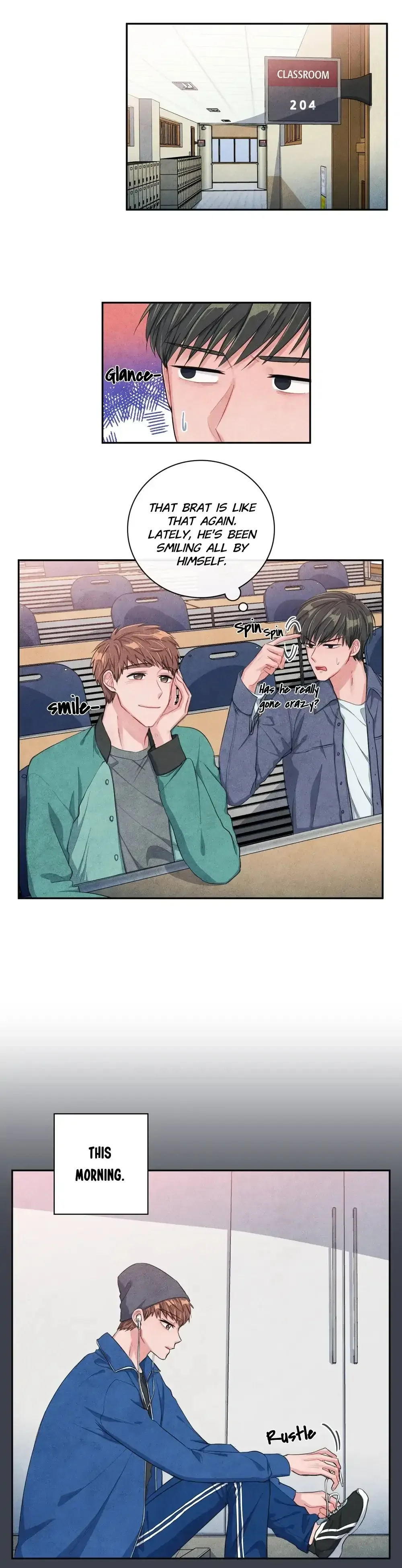 Backstage Kiss Scene Chapter 14 page 12