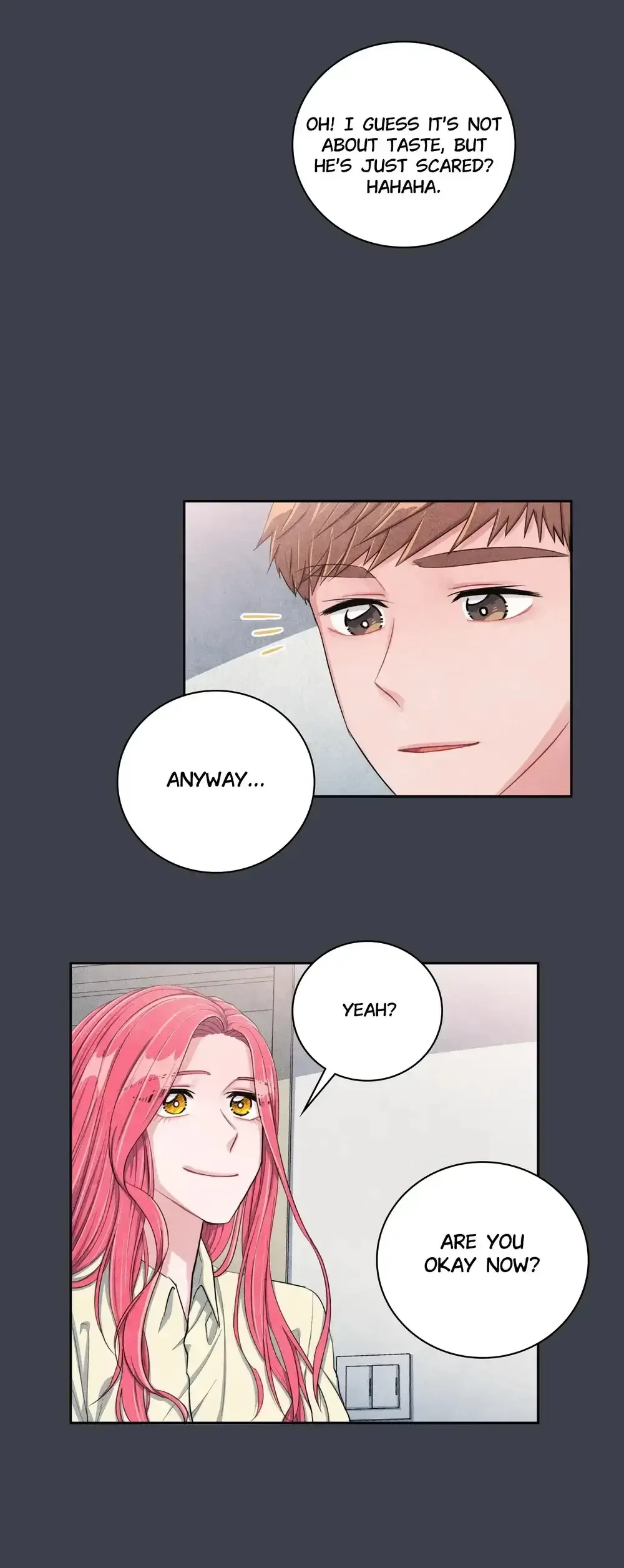 Backstage Kiss Scene Chapter 14 page 15