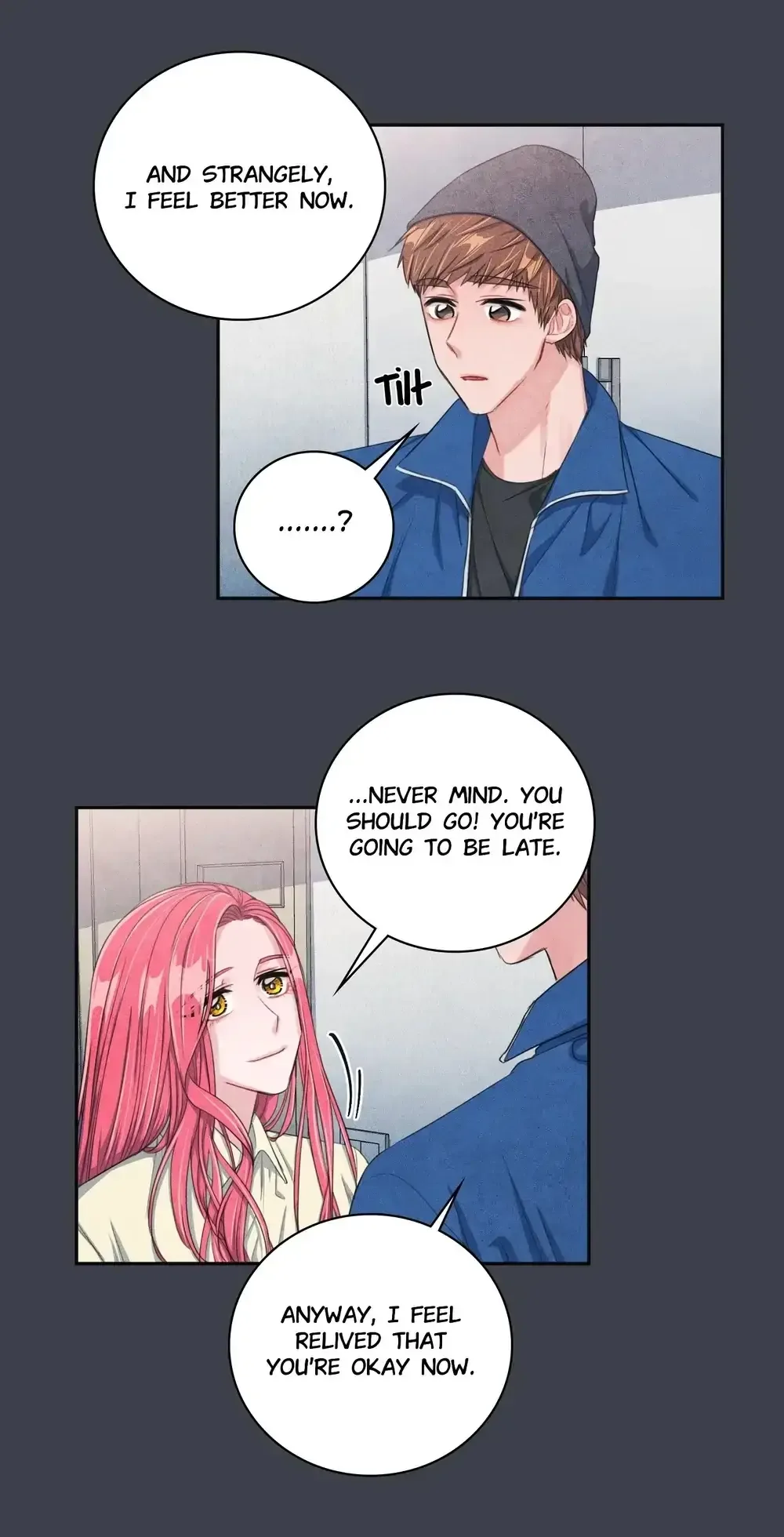 Backstage Kiss Scene Chapter 14 page 17