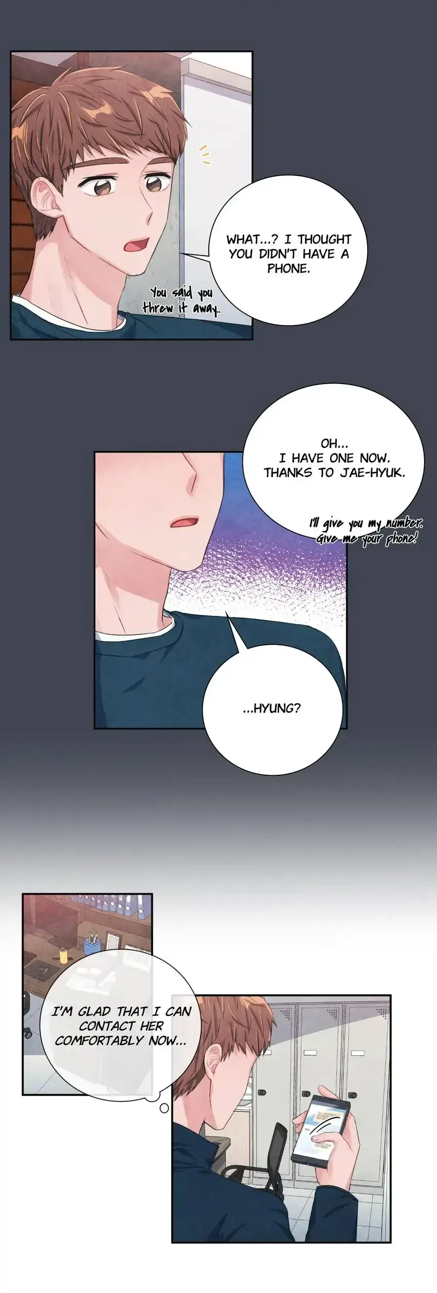Backstage Kiss Scene Chapter 21 page 20