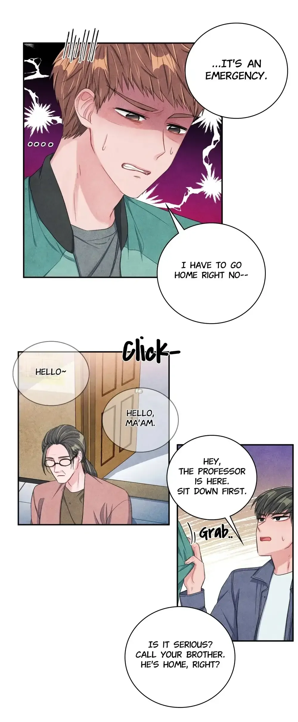 Backstage Kiss Scene Chapter 14 page 21