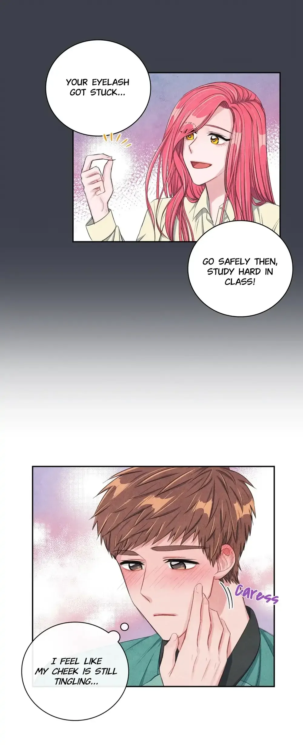 Backstage Kiss Scene Chapter 14 page 19