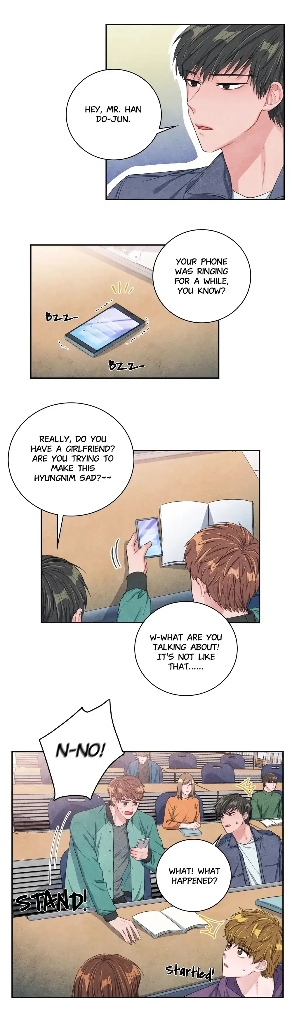 Backstage Kiss Scene Chapter 14 page 20