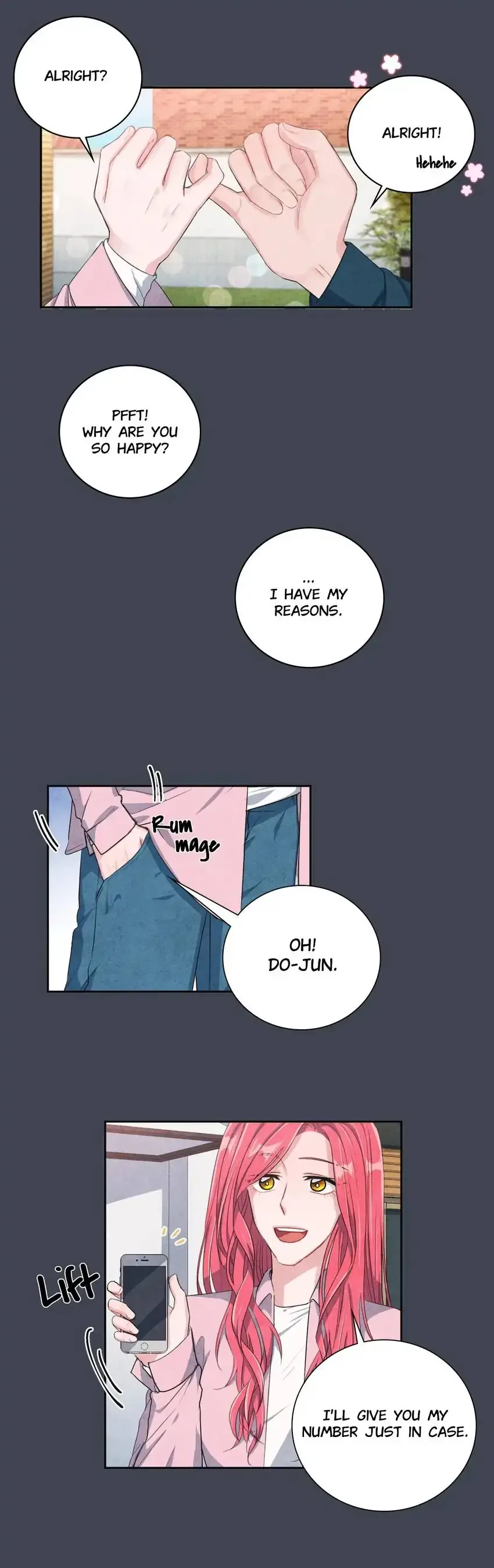 Backstage Kiss Scene Chapter 21 page 19
