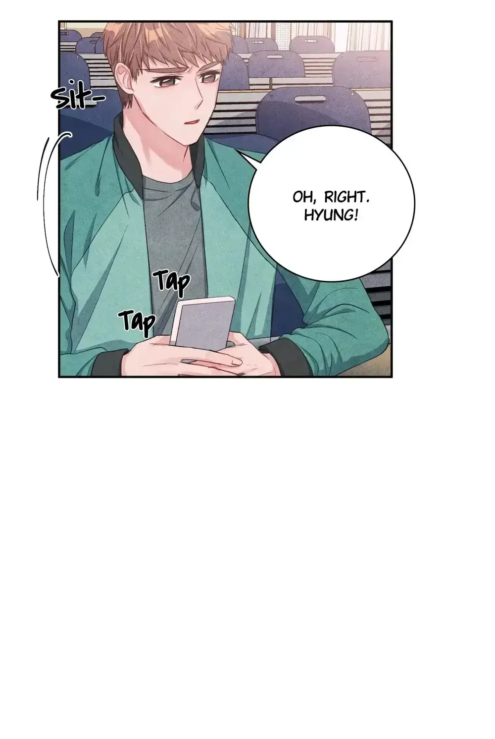 Backstage Kiss Scene Chapter 14 page 22