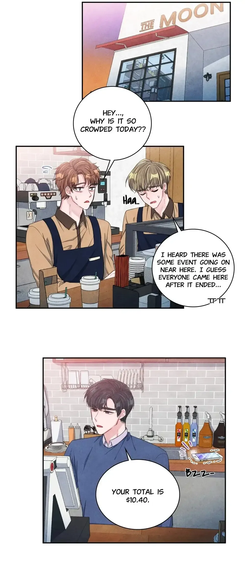 Backstage Kiss Scene Chapter 14 page 23