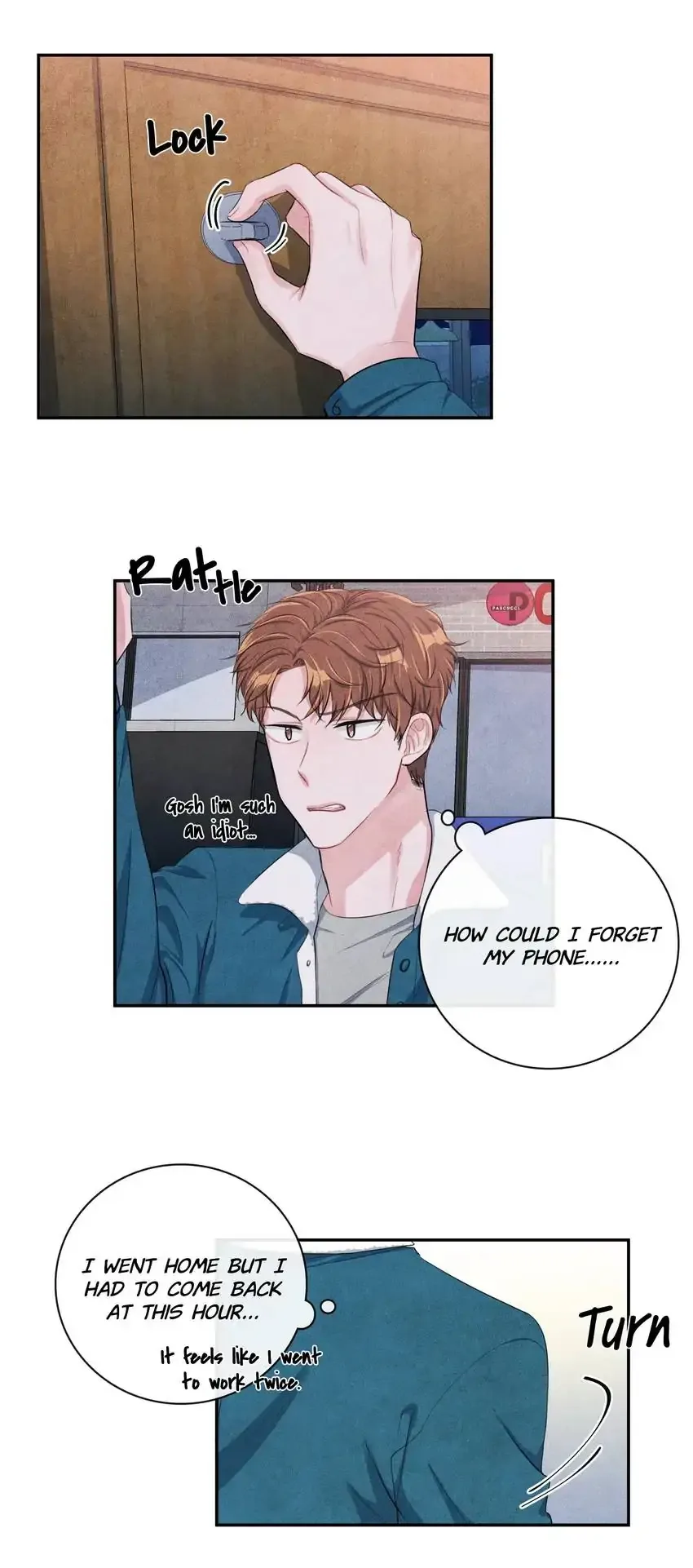 Backstage Kiss Scene Chapter 22 page 3