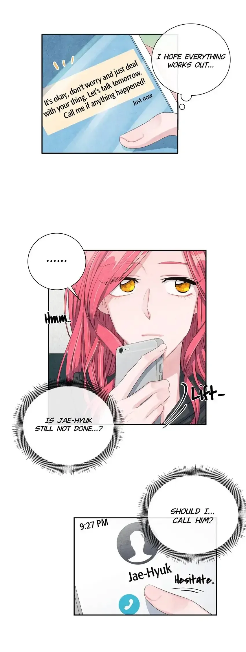 Backstage Kiss Scene Chapter 21 page 26