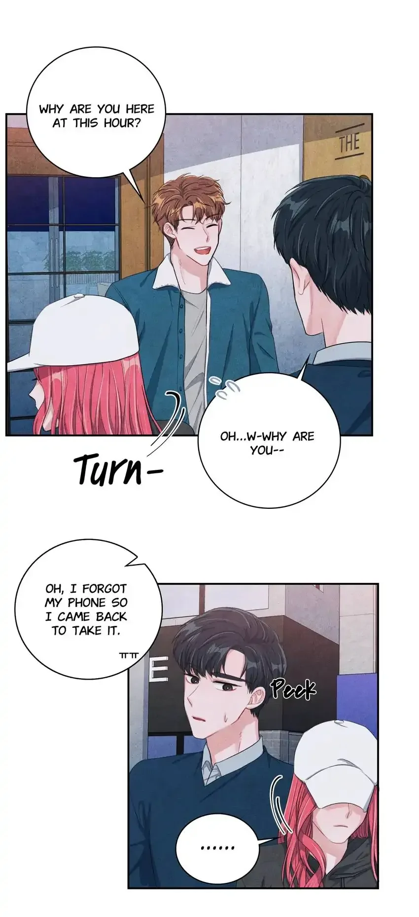 Backstage Kiss Scene Chapter 22 page 5