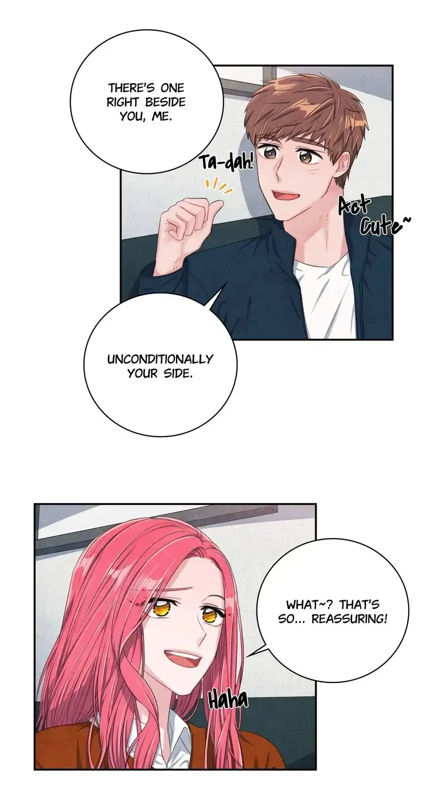 Backstage Kiss Scene Chapter 23 page 19