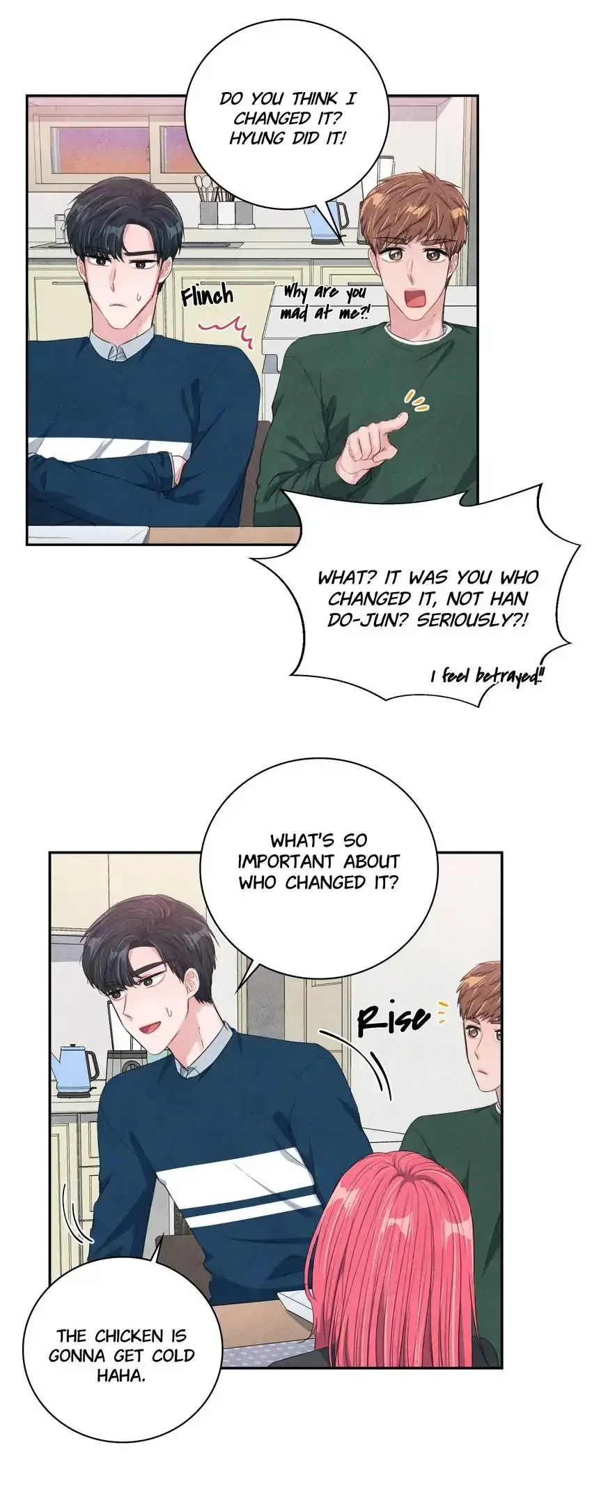 Backstage Kiss Scene Chapter 25 page 3