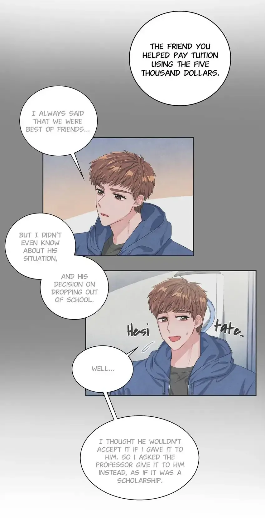 Backstage Kiss Scene Chapter 23 page 14