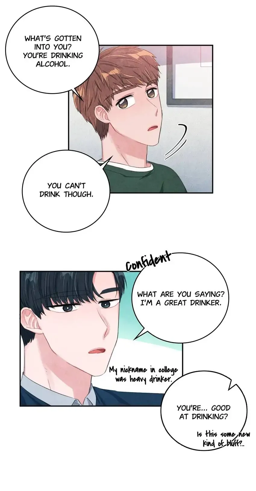 Backstage Kiss Scene Chapter 25 page 9