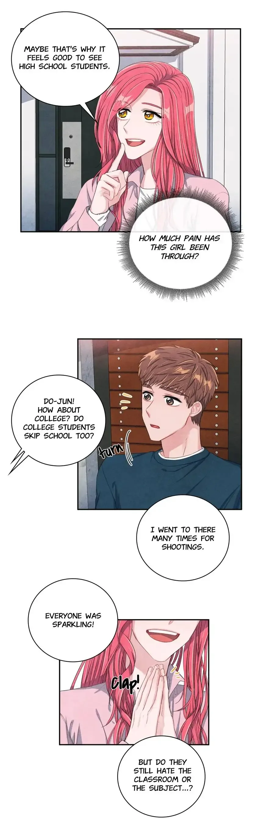 Backstage Kiss Scene Chapter 19 page 32