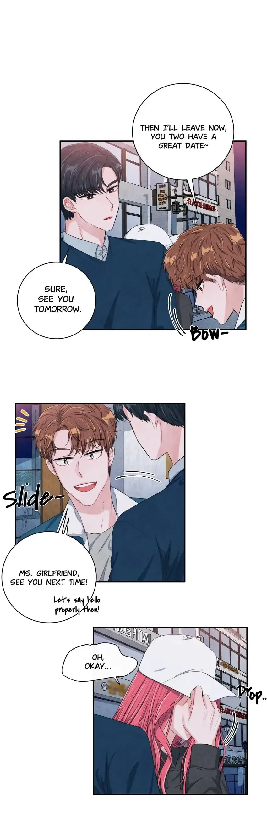 Backstage Kiss Scene Chapter 22 page 10