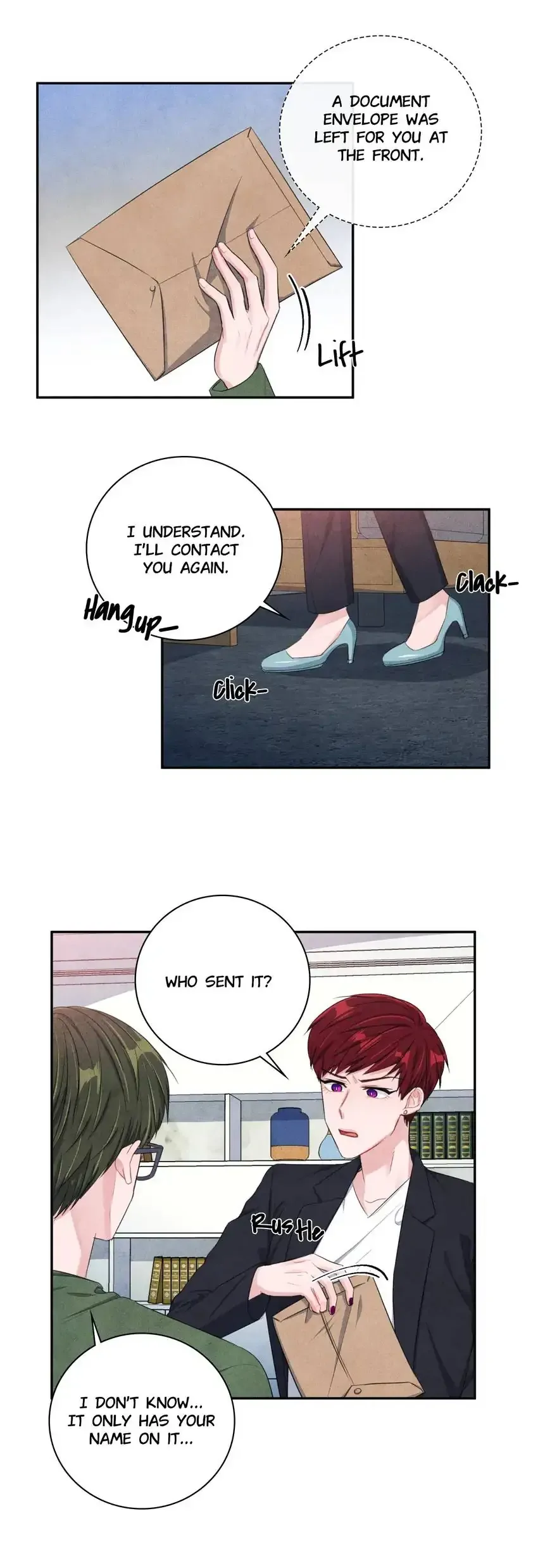 Backstage Kiss Scene Chapter 23 page 35