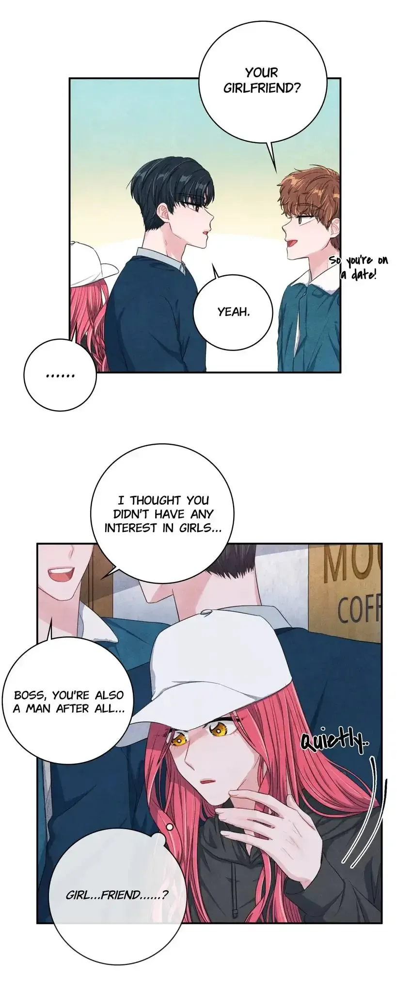 Backstage Kiss Scene Chapter 22 page 8