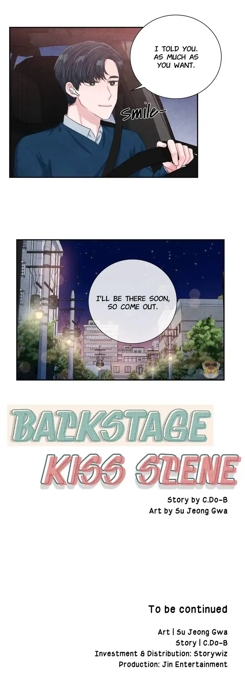 Backstage Kiss Scene Chapter 21 page 31