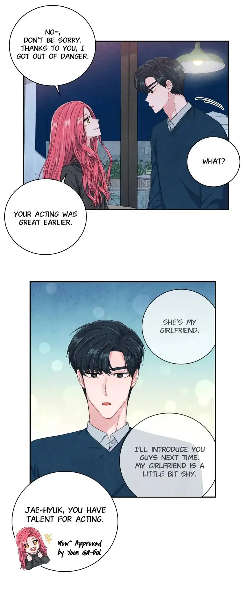 Backstage Kiss Scene Chapter 22 page 14