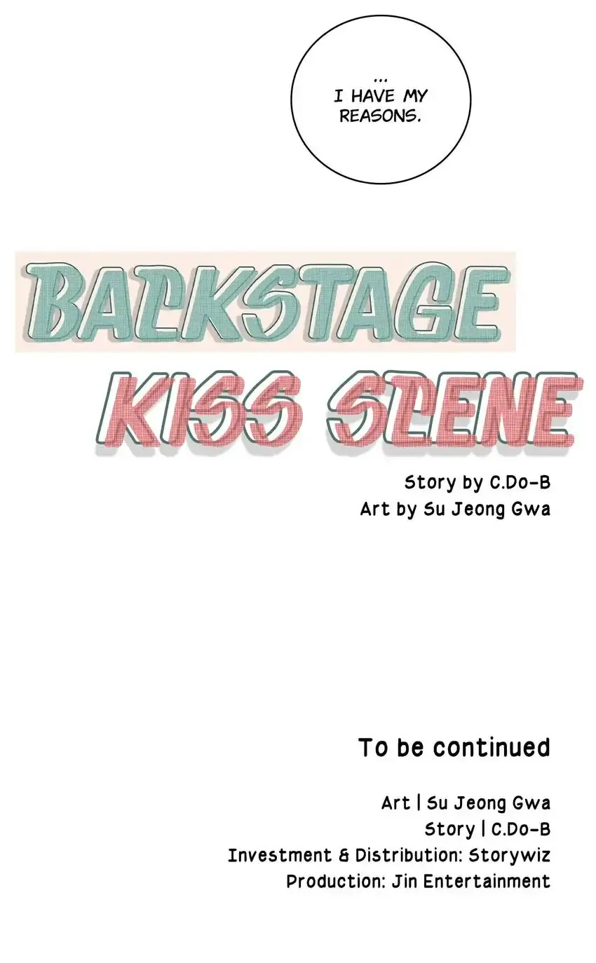 Backstage Kiss Scene Chapter 19 page 38