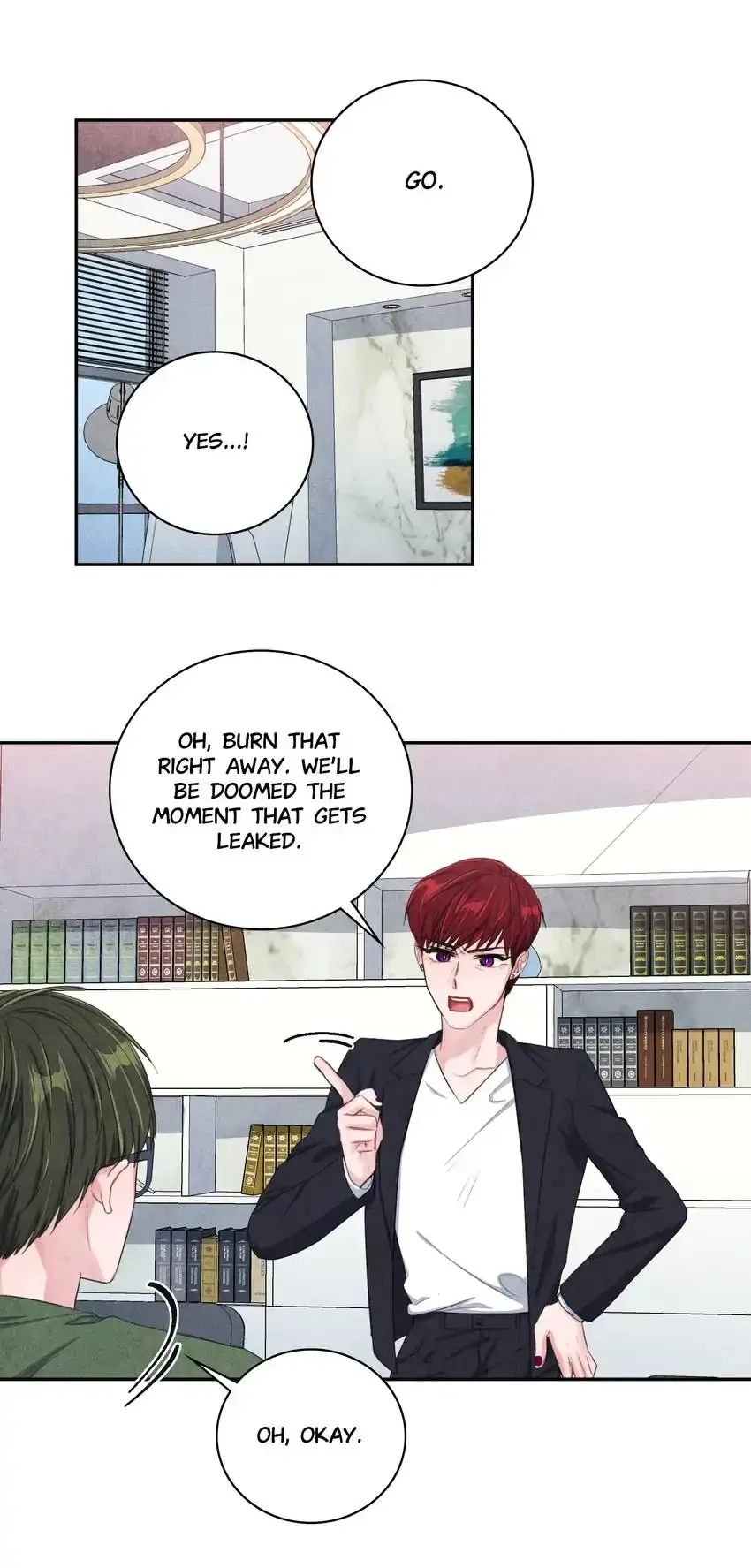 Backstage Kiss Scene Chapter 24 page 7