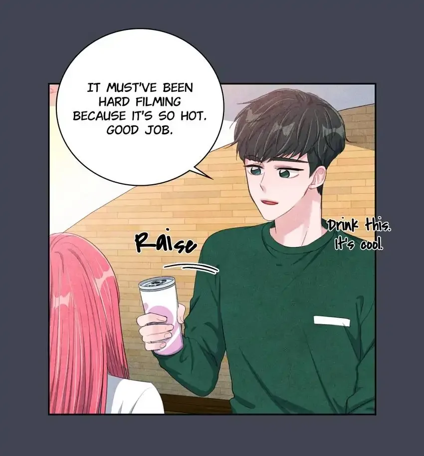 Backstage Kiss Scene Chapter 24 page 16