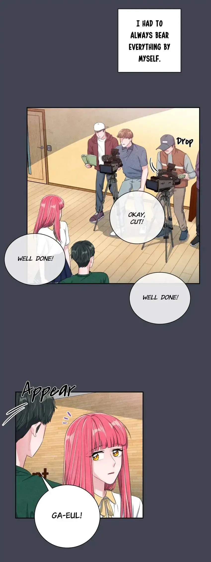 Backstage Kiss Scene Chapter 24 page 15