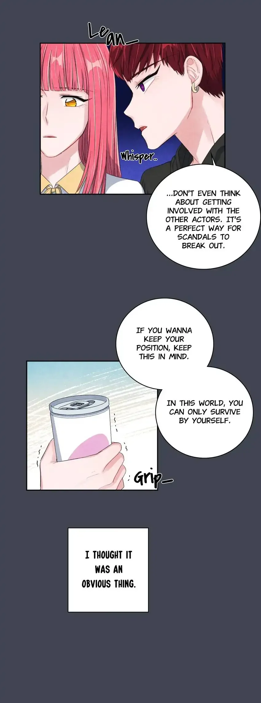 Backstage Kiss Scene Chapter 24 page 19
