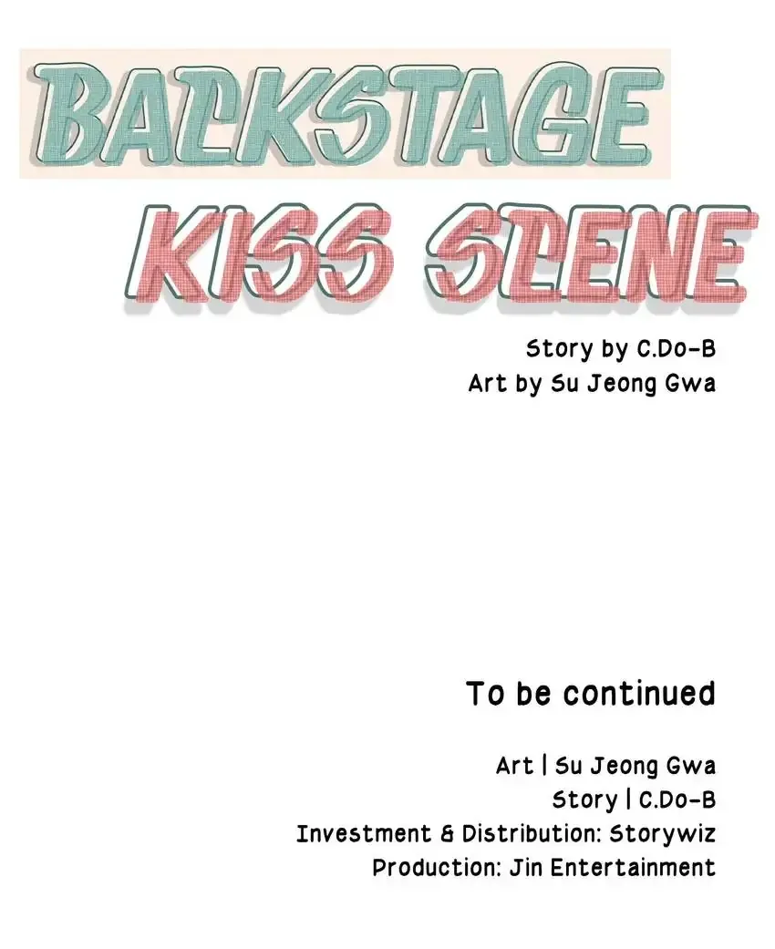 Backstage Kiss Scene Chapter 22 page 39