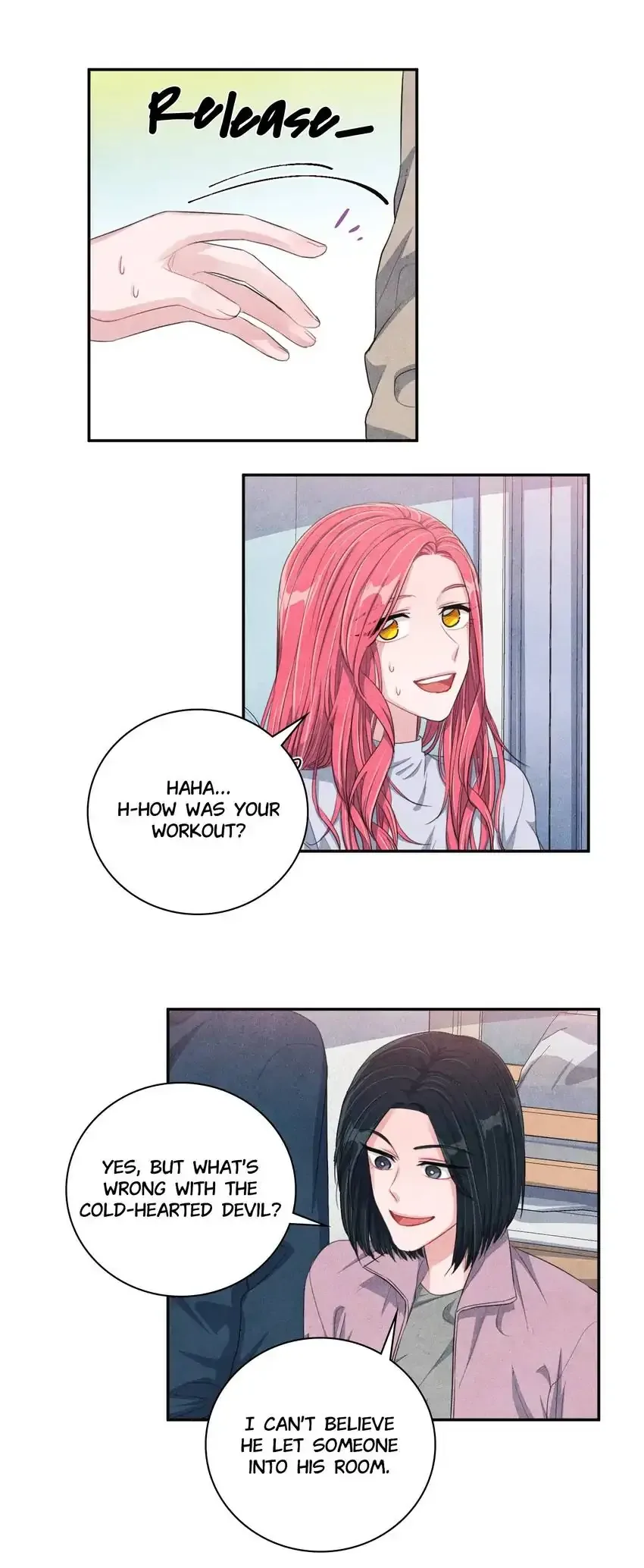 Backstage Kiss Scene Chapter 27 page 7