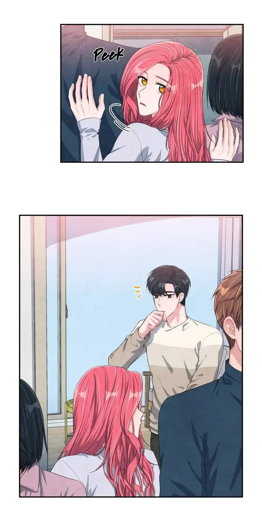 Backstage Kiss Scene Chapter 27 page 11