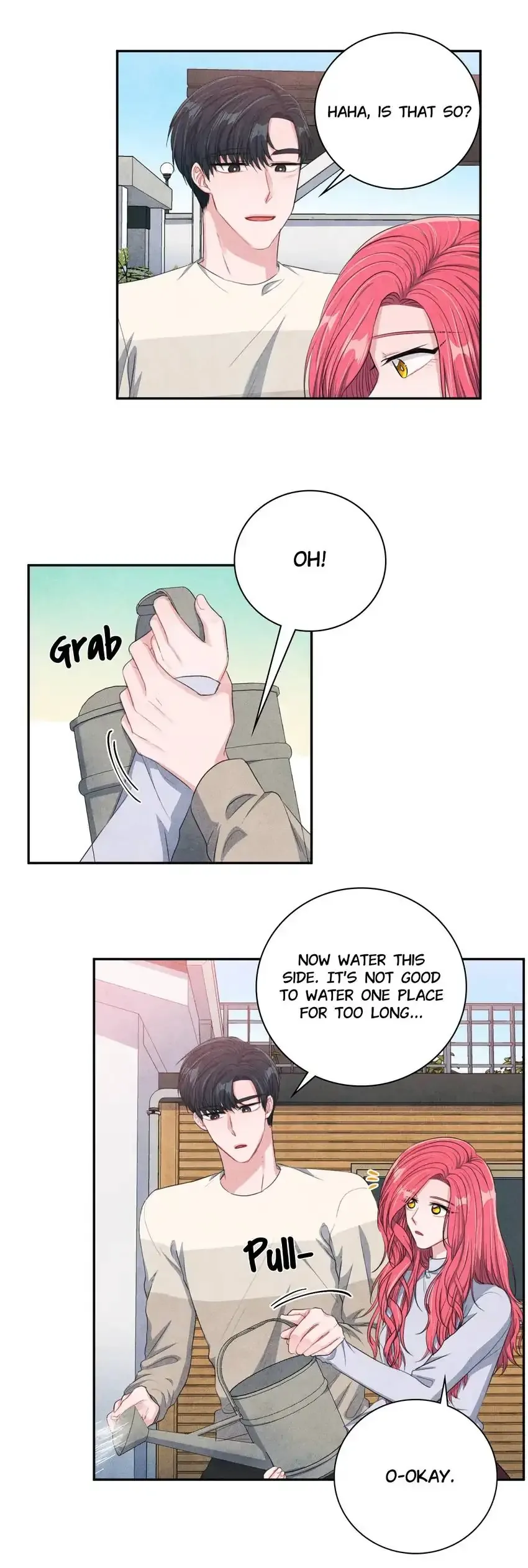 Backstage Kiss Scene Chapter 28 page 3