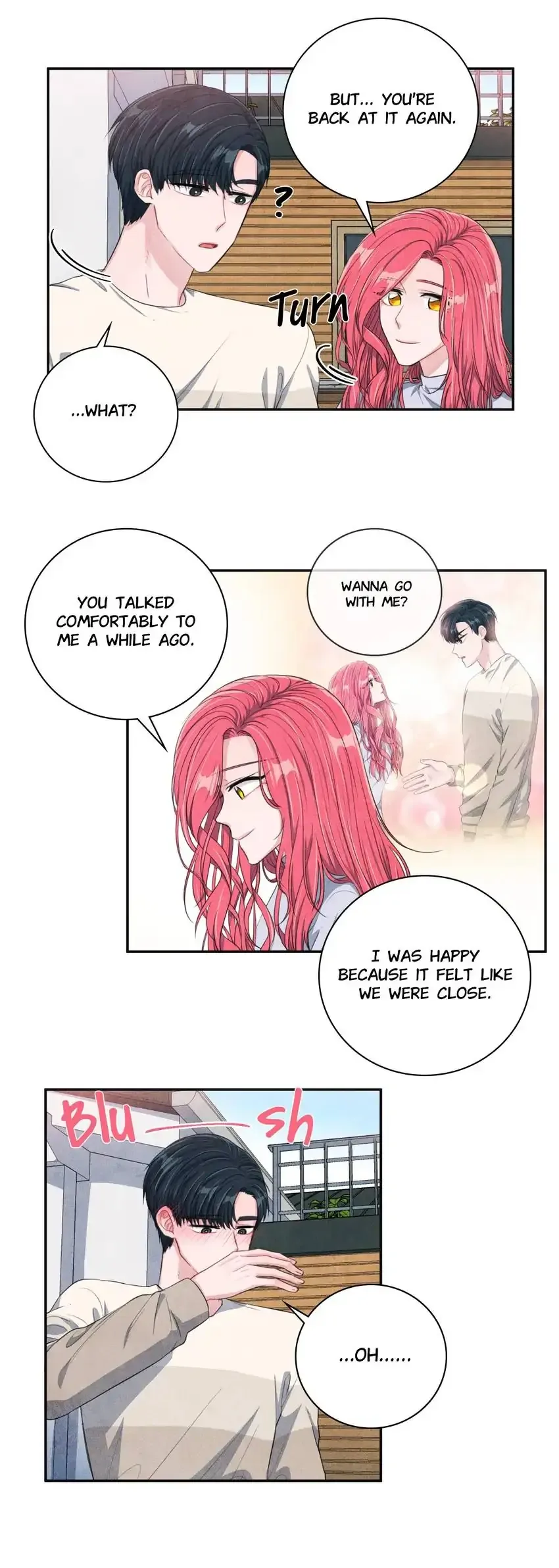 Backstage Kiss Scene Chapter 28 page 4