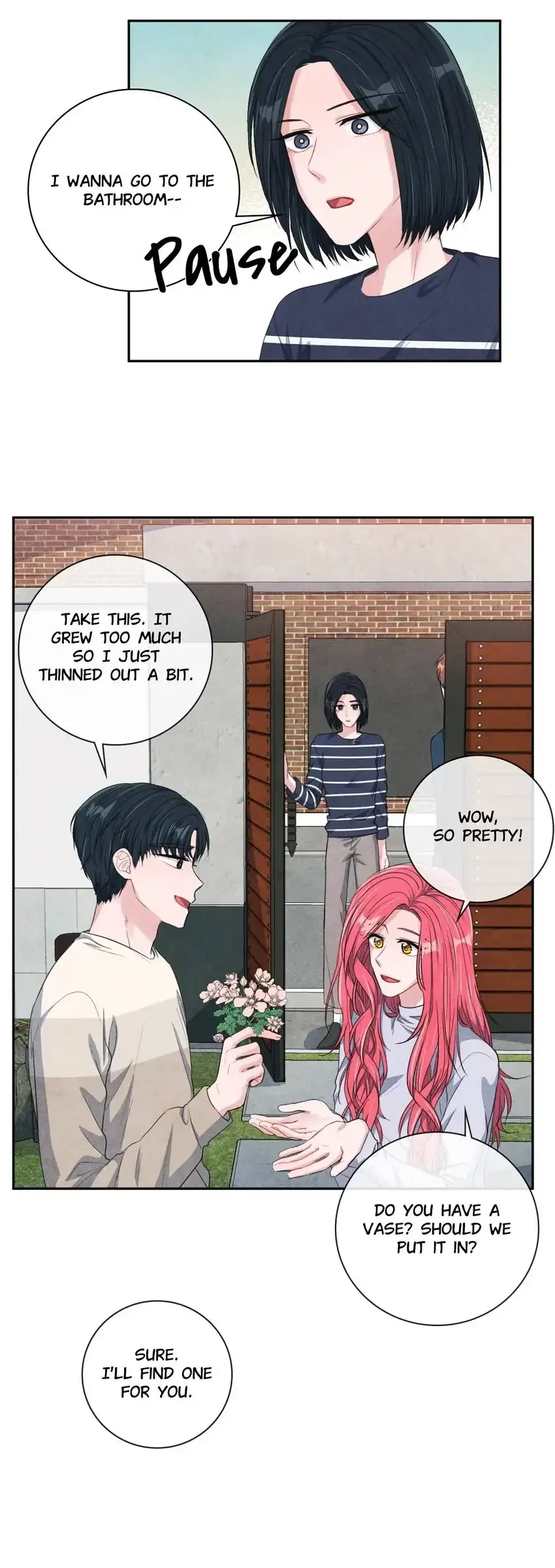 Backstage Kiss Scene Chapter 28 page 15