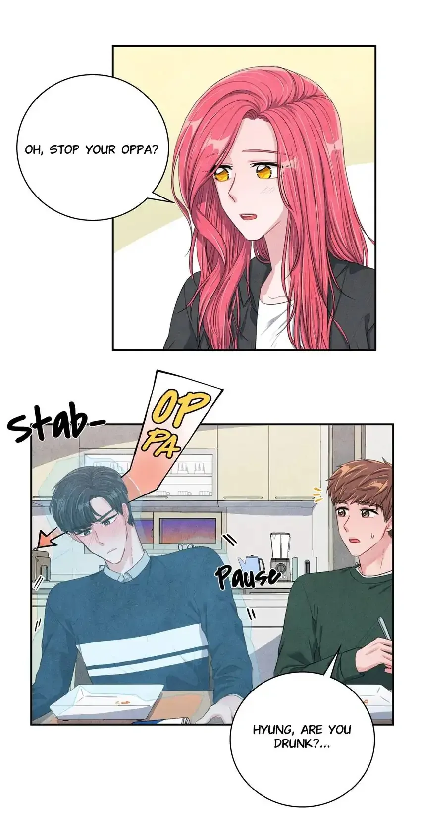 Backstage Kiss Scene Chapter 26 page 7