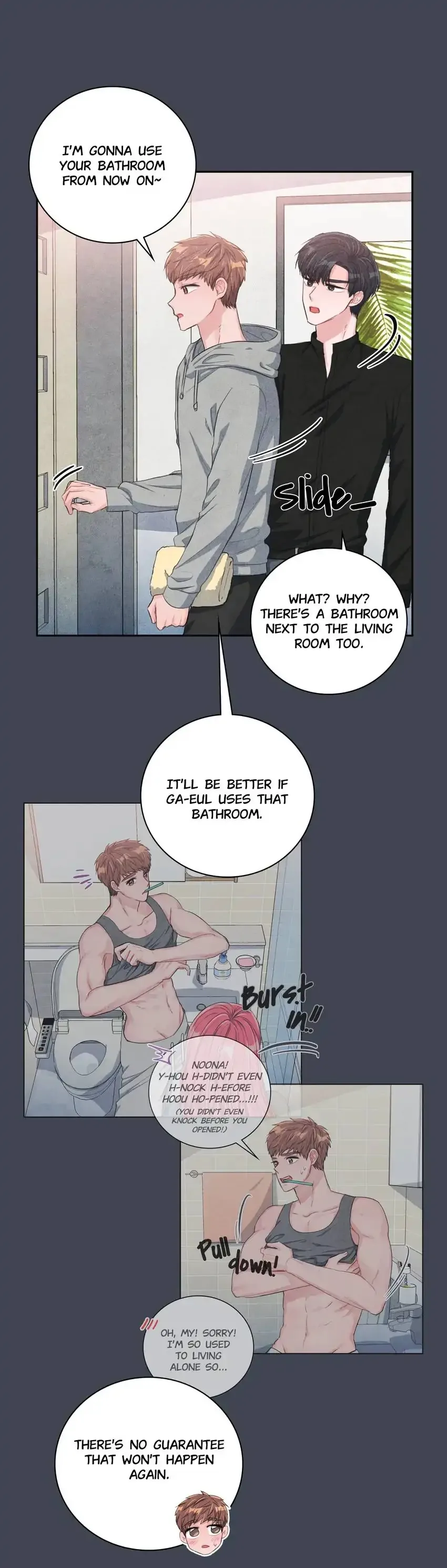 Backstage Kiss Scene Chapter 27 page 20