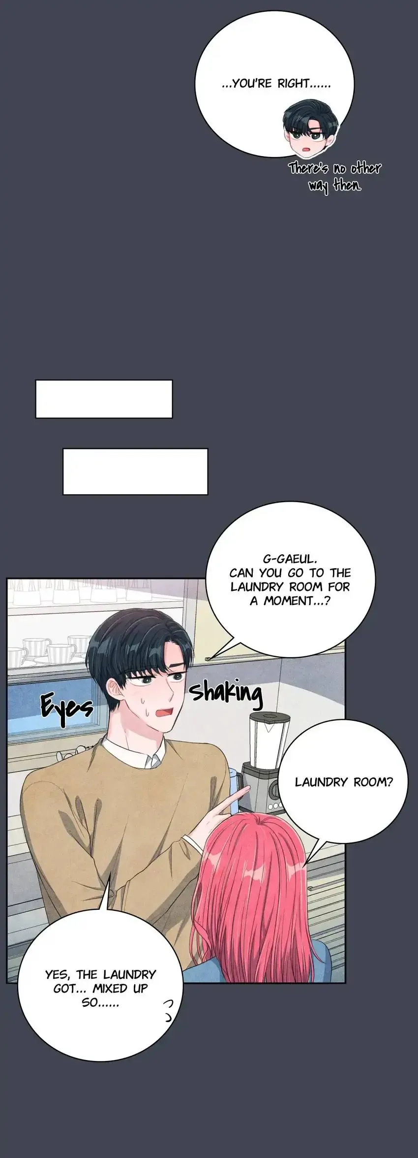 Backstage Kiss Scene Chapter 27 page 21