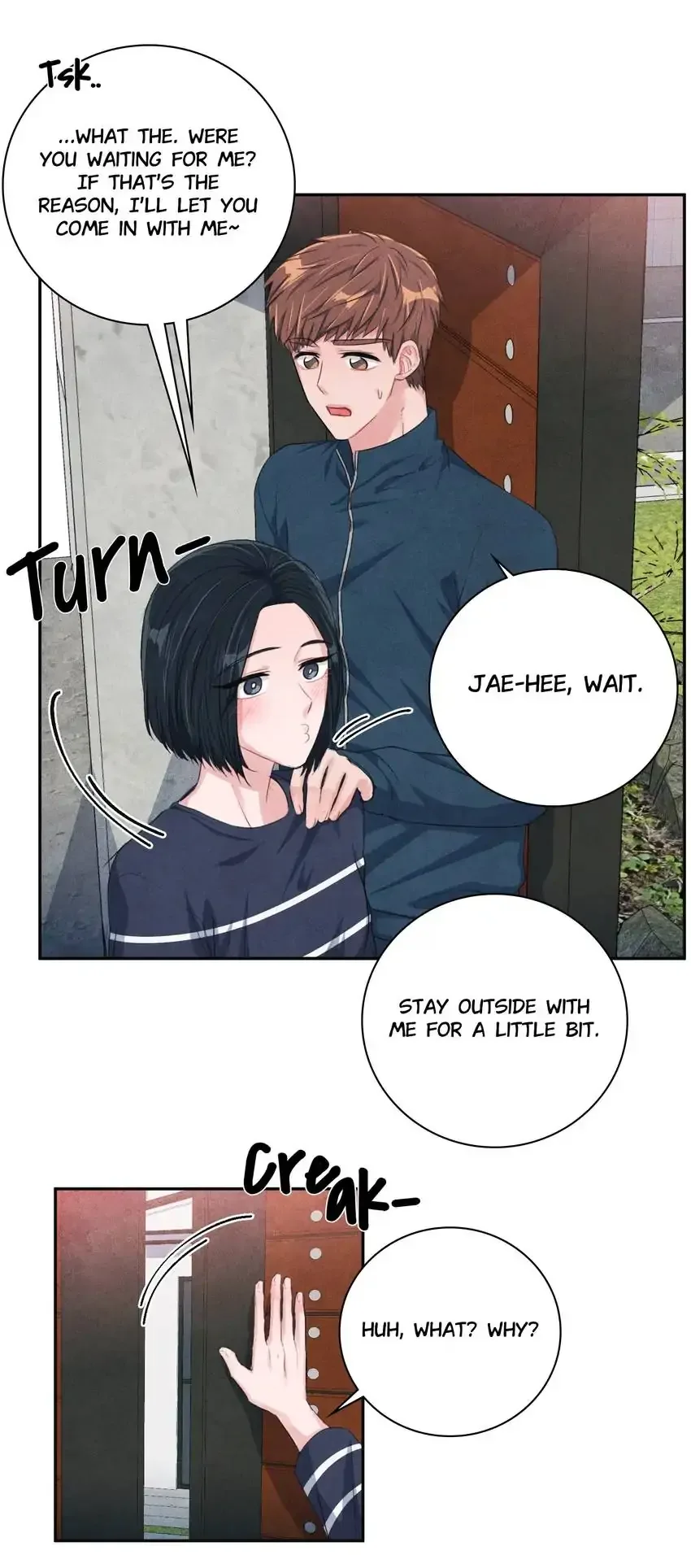 Backstage Kiss Scene Chapter 28 page 14
