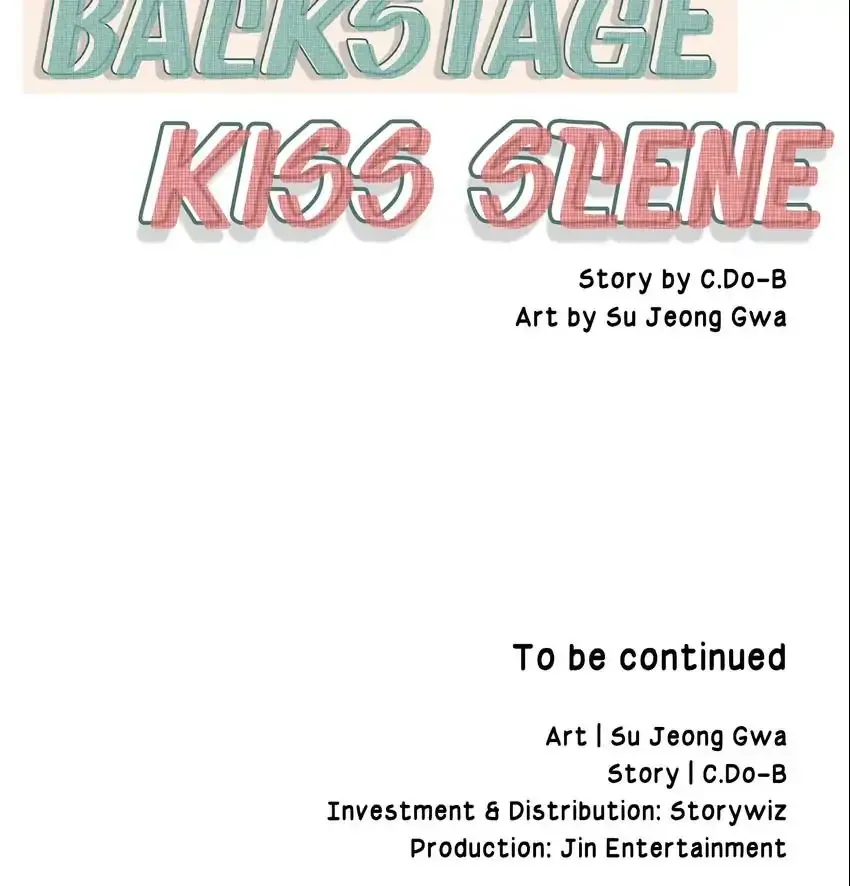 Backstage Kiss Scene Chapter 27 page 35