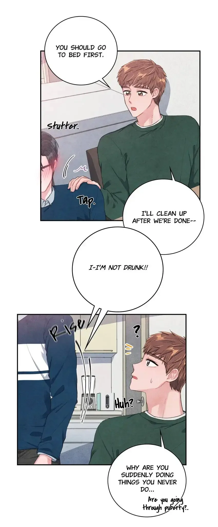 Backstage Kiss Scene Chapter 26 page 9