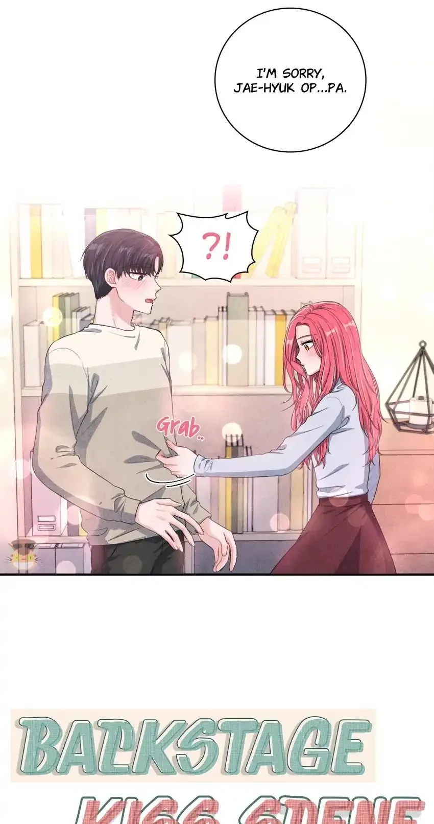 Backstage Kiss Scene Chapter 26 page 38