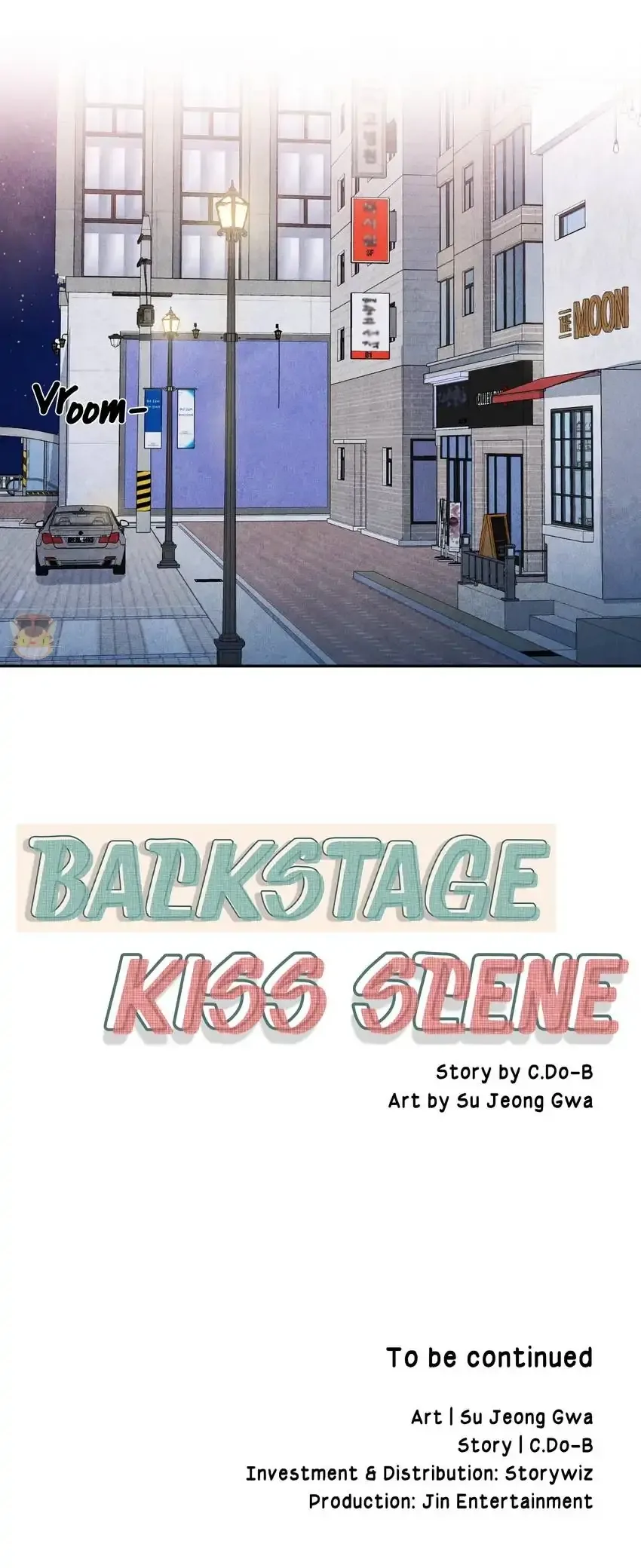 Backstage Kiss Scene Chapter 29 page 34