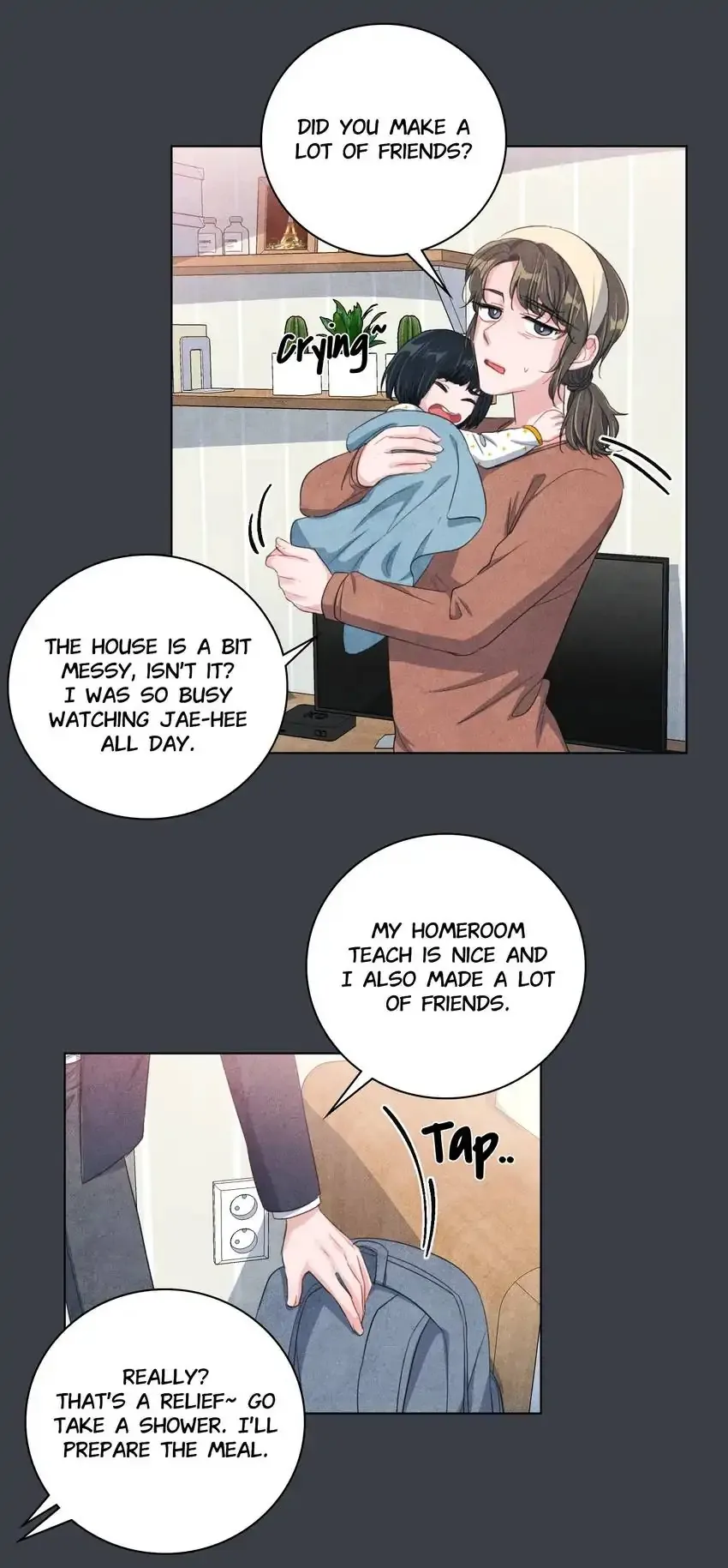 Backstage Kiss Scene Chapter 30 page 12