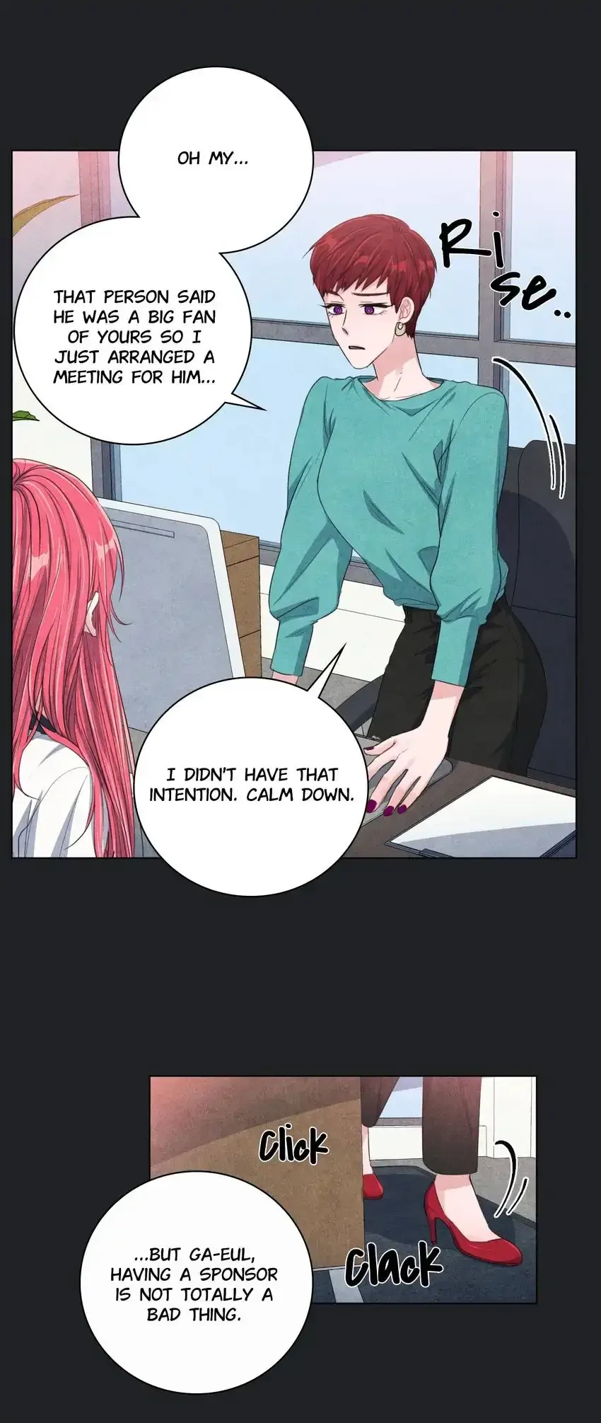 Backstage Kiss Scene Chapter 30 page 27