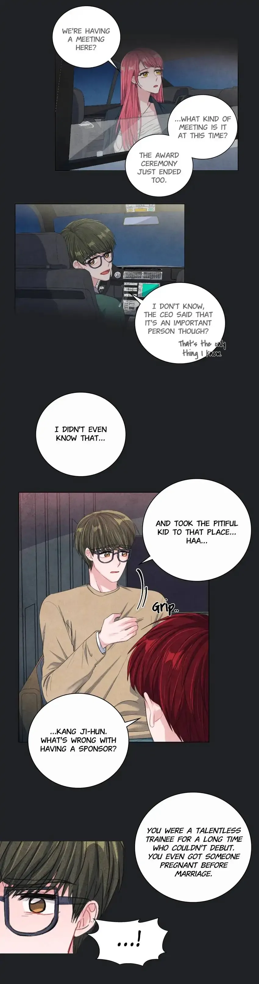 Backstage Kiss Scene Chapter 30 page 36